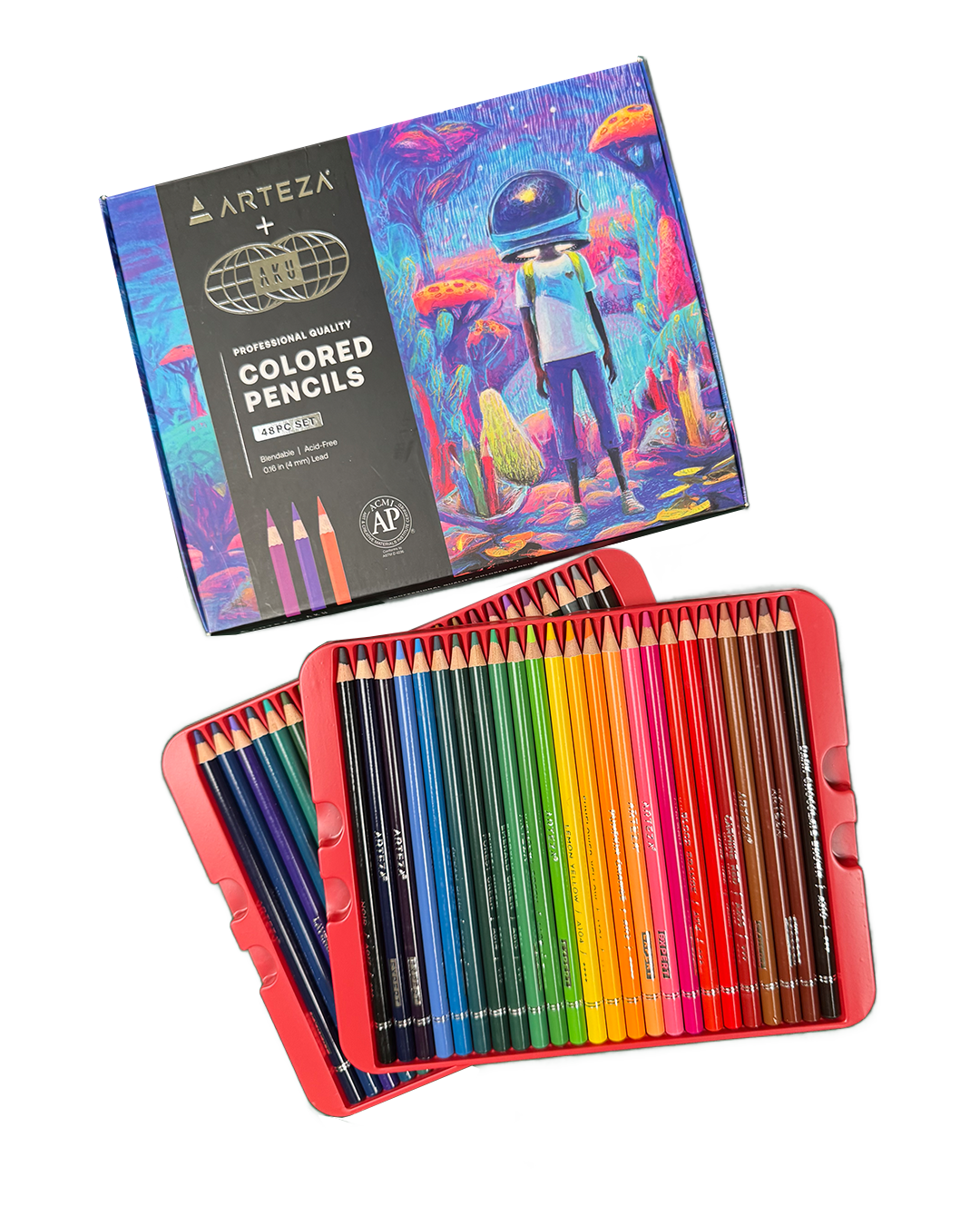 Aku Artist Grade Colored Pencils (48pc)